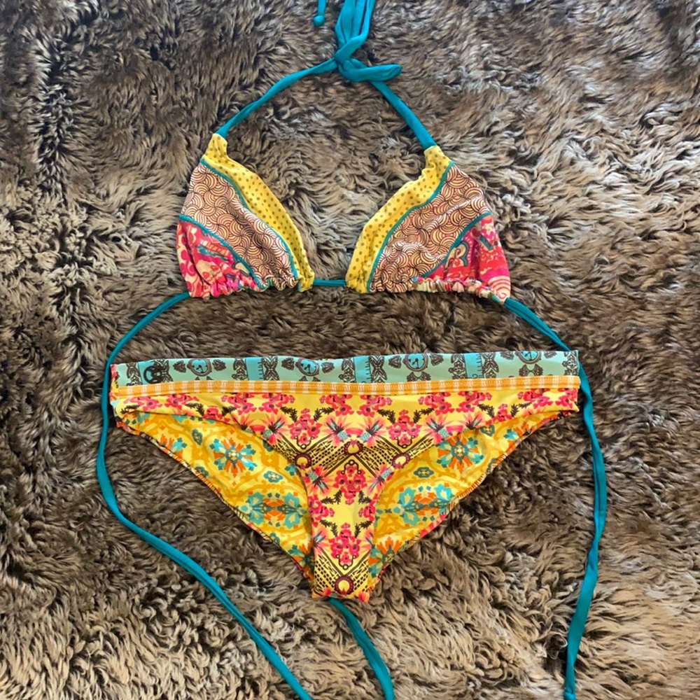 Two piece bathing suit